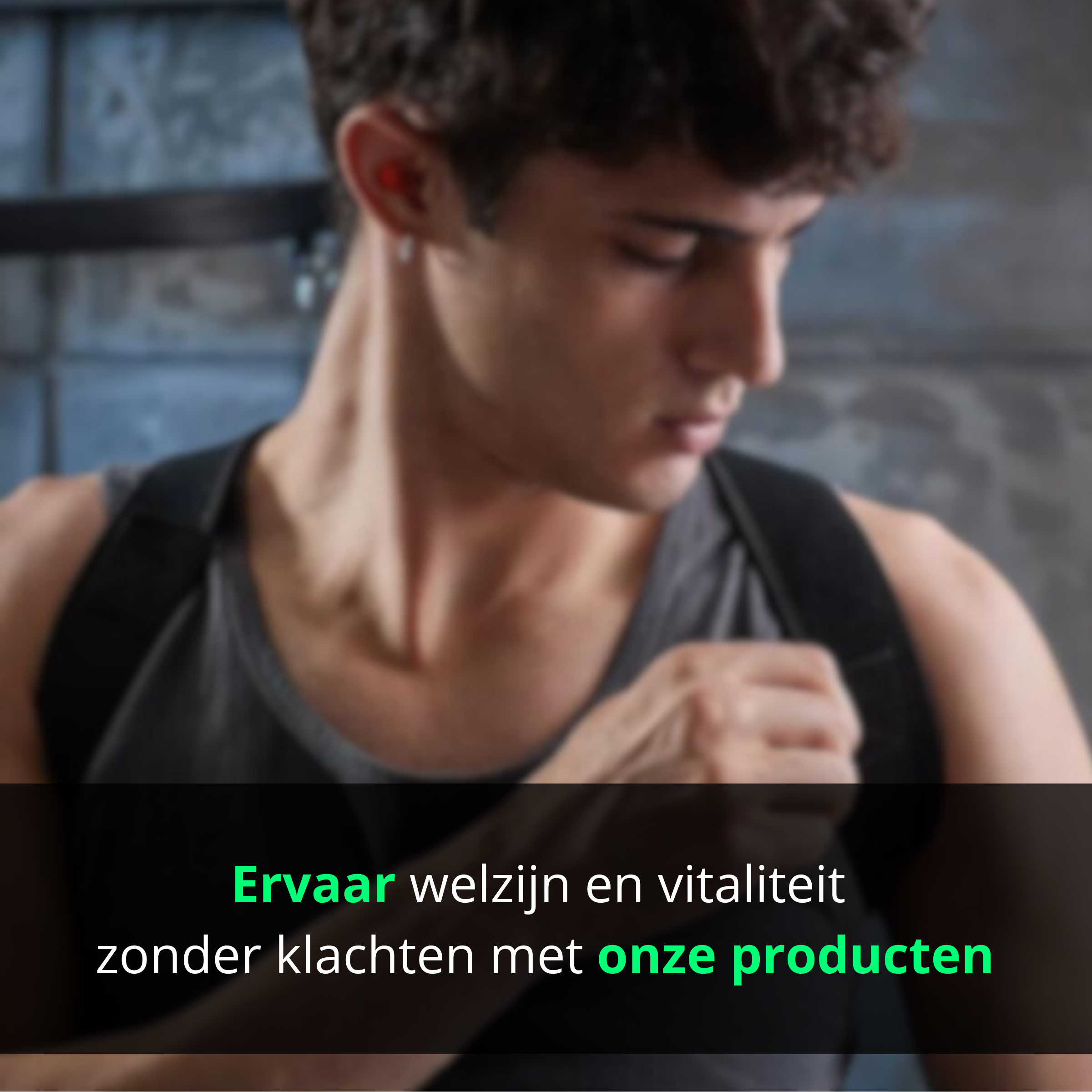 Man draagt postuur corrector achterwerk recht – ergonomische houding